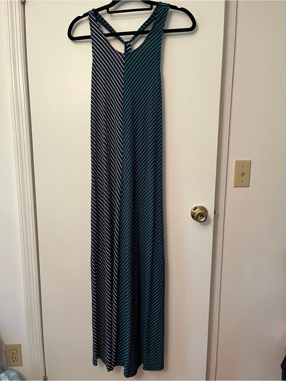 NWT GAP Striped Flowy Maxi Dress Sz XL